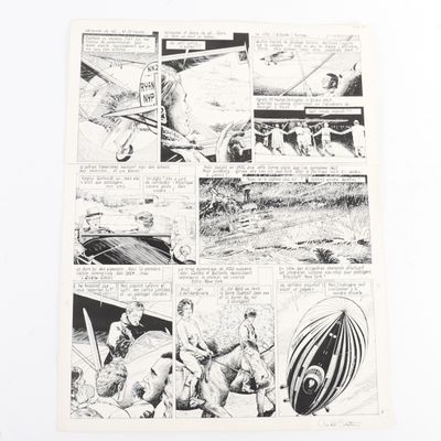 PLANCHE DE BD de Michel SCHETTER (1948-2025)