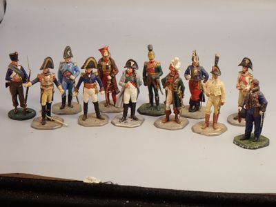 Figurines d'artistes - Empire- 54 mm, Napoléon et son état-m…