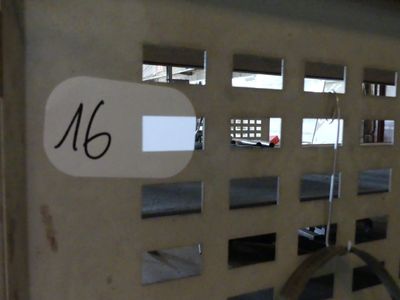 a picture of a window with a number on it