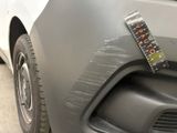 a sticker on the front of a car that says caution