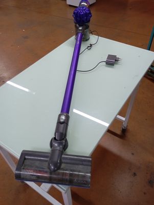 a vacuum that is sitting on top of a table