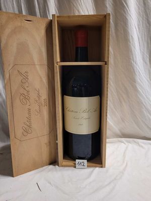 1 Double-magnum CHÂTEAU BEL AIR 2005 SAINT ESTEPHE dans son …
