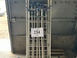 a lot of pipes that are on the pallets