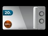 an image of a microwave with a grill button on it