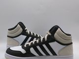 adidas originals high top sneaker in black and white