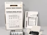 a box with a calculator and a calculator in it
