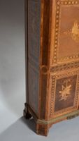 Secrétaire en placage de bois de rose et importante marquete… (photo 6)
