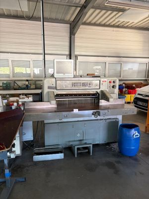 MASSICOT POLAR type 92 EM-MONITOR de 1990 avec 4 lames supplémentaires - Photo 1