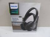 packaging of a pair of headphones sitting on top of a table