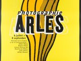 a yellow poster with a chili on it that says arles