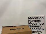 a box of mocafo numero next to a box of mocafoo numero