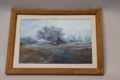 Ricardo FLEITAS (1955) "Paysage" huile sur isorel signée en …