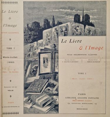 Jules Adeline (1845-1909) - Le livre et l'image.