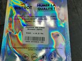 a close up of a plastic bag with a label on it
