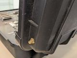 a piece of luggage sitting on top of a table