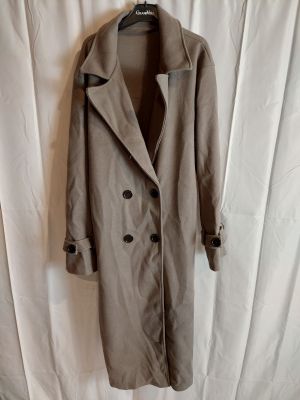 GRANDVOILE - Manteau long type trench - Double boutonnage - …