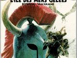 the cover of a book with a helmet on it