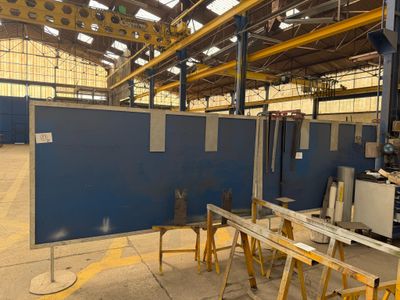 an image of a factory with a lot of work on it