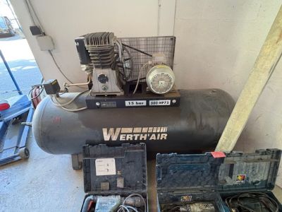 compresseur d'air VERTH'AIR avec dérouleur - Photo 1