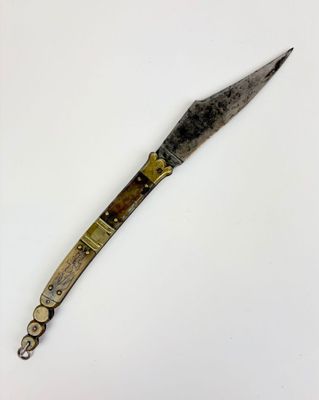 Grande Navaja à l'espagnole, fabrication française pour l'ex… - Photo 1