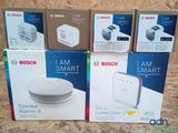 four boxes of bosch smart smokers sit on a table