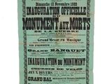 Une ancienne annonce parue dans un journal français fait la promotion de la vente du monument du Mont-Saint-Michel