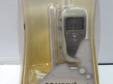 packaging of a cell phone in a plastic package on a white surface