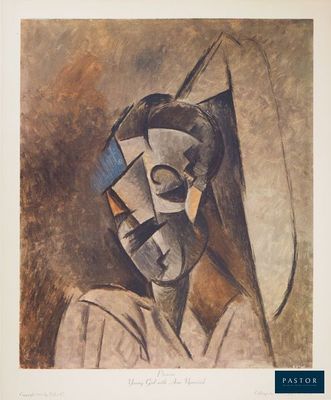 une image représentant un tableau d'un homme portant un masque