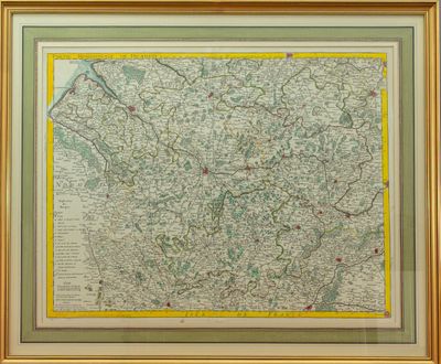 Cartographie du XVIIIe siècle Partie méridionale de la Picar… - Photo 1