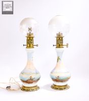 Paire de lampes à pétrole (photo 4)