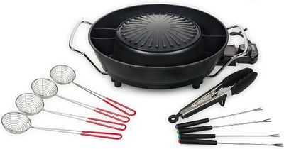Tristar Barbecue coréen Hot Pot - Nombreux Accessoires Inclu…