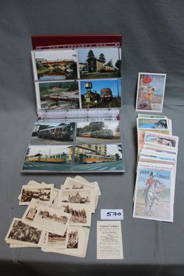 Lot de Cartes Publicitaires + Petites images avec Pub au ver…
