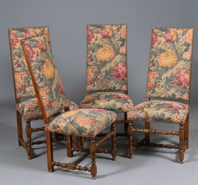 set of four chairs with floral upholstered upholstered upholstered upholstered upholstered upholstered upholstered upholstered uphol