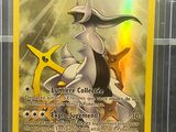 une photo d'une carte Pokémon dans un étui en plastique