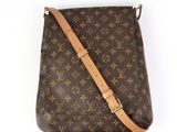 Sac à bandoulière Louis Vuitton en toile Monogram