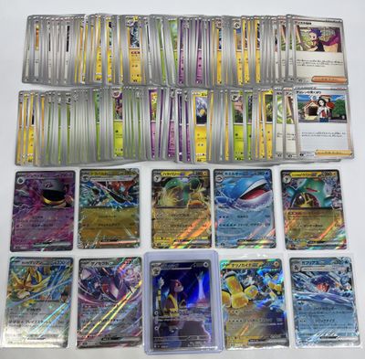 pokemon trading card game set with a lot of cards and a lot of cards