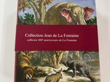 On voit ici la couverture de la collection de livres consacrée à Jean de La Fontaine.