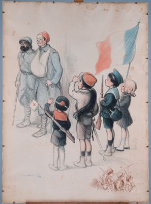 D'après Francisque POULBOT (1879-1946)