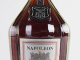 a bottle of liquor that is sitting on a table