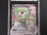 a close up of a card in a plastic case