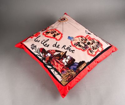 FRAGONARD Coussin "Les îles de rêve"