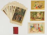 a lot of cards that are on the table