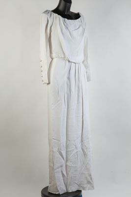 YVES SAINT LAURENT, Rive Gauche Robe de soirée vestale en ac…