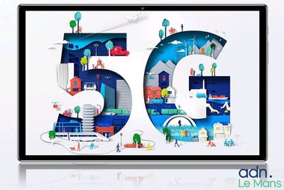 a picture of a picture of a 5g sign on the screen