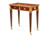 an image of a small table with a drawer on top of it