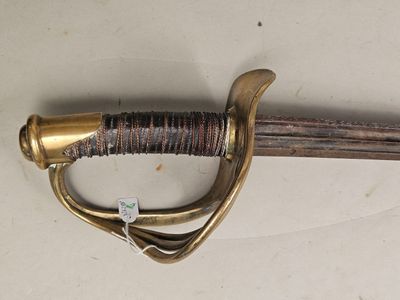 France - Sabre de dragon troupe modèle 1854