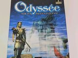 an image of a book with a picture of a man standing on top of a cliff