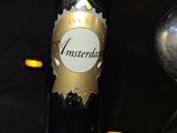 a close up of a bike with a label on it