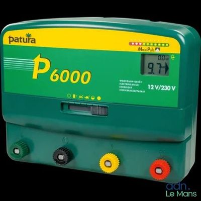 une image représentant un compteur de puissance vert et jaune sur fond noir