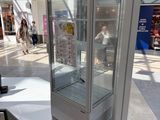 a display case that is on top of a counter